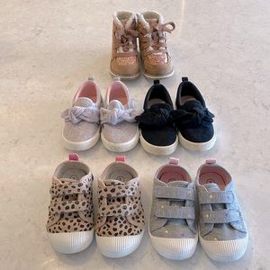 Toddler Girl Size 7 Shoe Lot